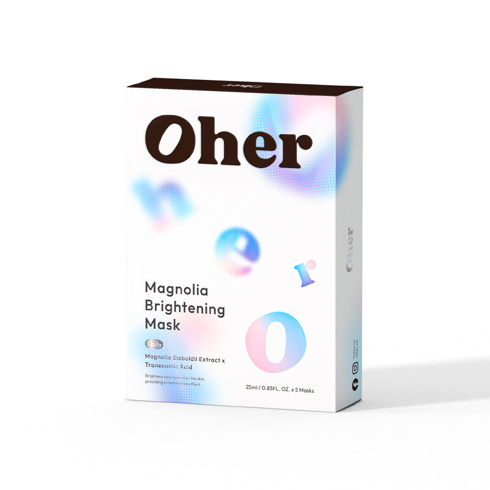 Magnolia Brightening Facial Mask - 5 Sheets