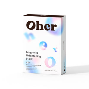 Magnolia Brightening Facial Mask - 5 Sheets